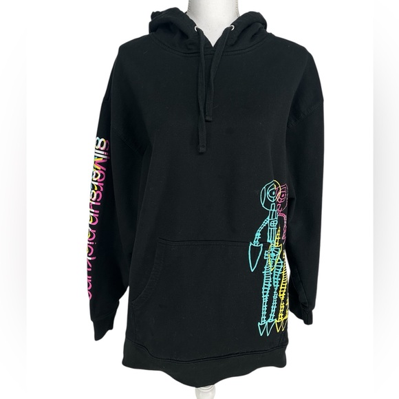 SILVERSUN PICKUPS / Black Tour Hoodie with Neon Print / XL - Picture 3 of 7